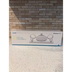 Anker All-In-One Charging Dock For Oculus Quest 2 VR Headset Controller new